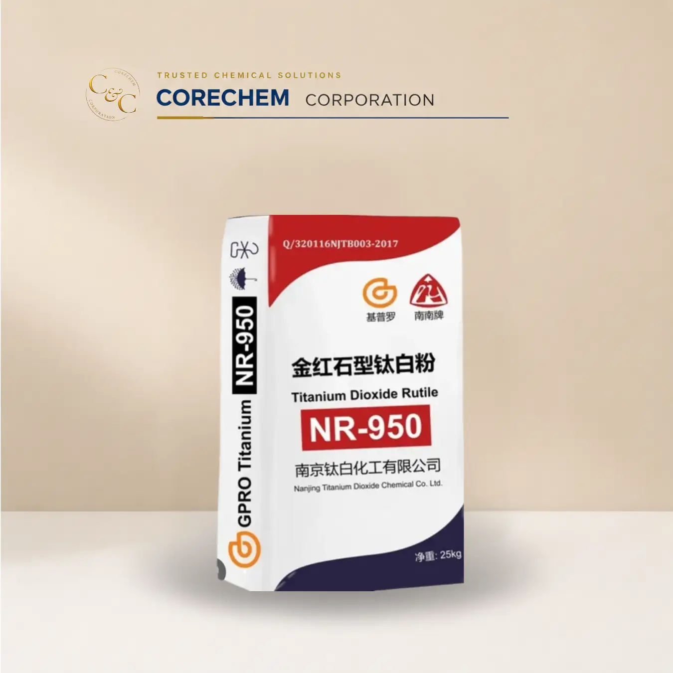 White Titanium Dioxide Powder
